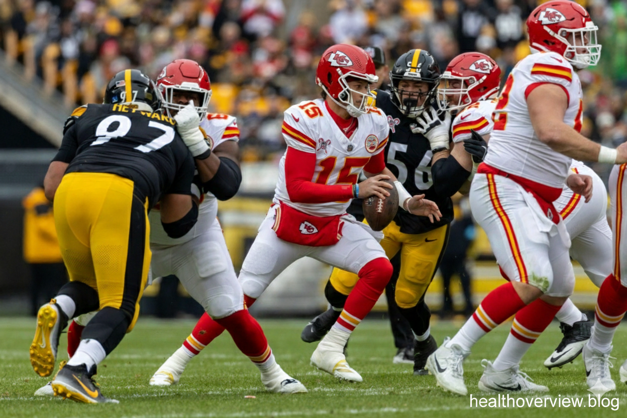 kansas city chiefs vs steelers stats