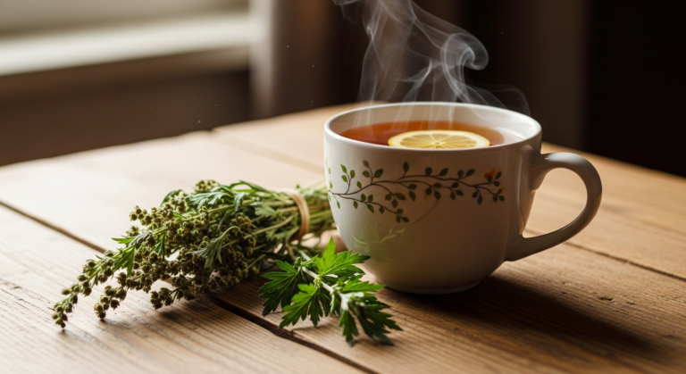 mugwort tea