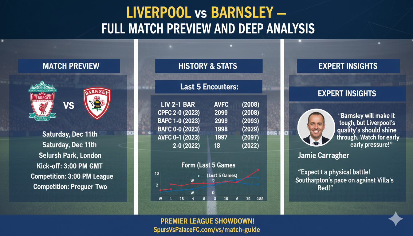 Liverpool vs Barnsley